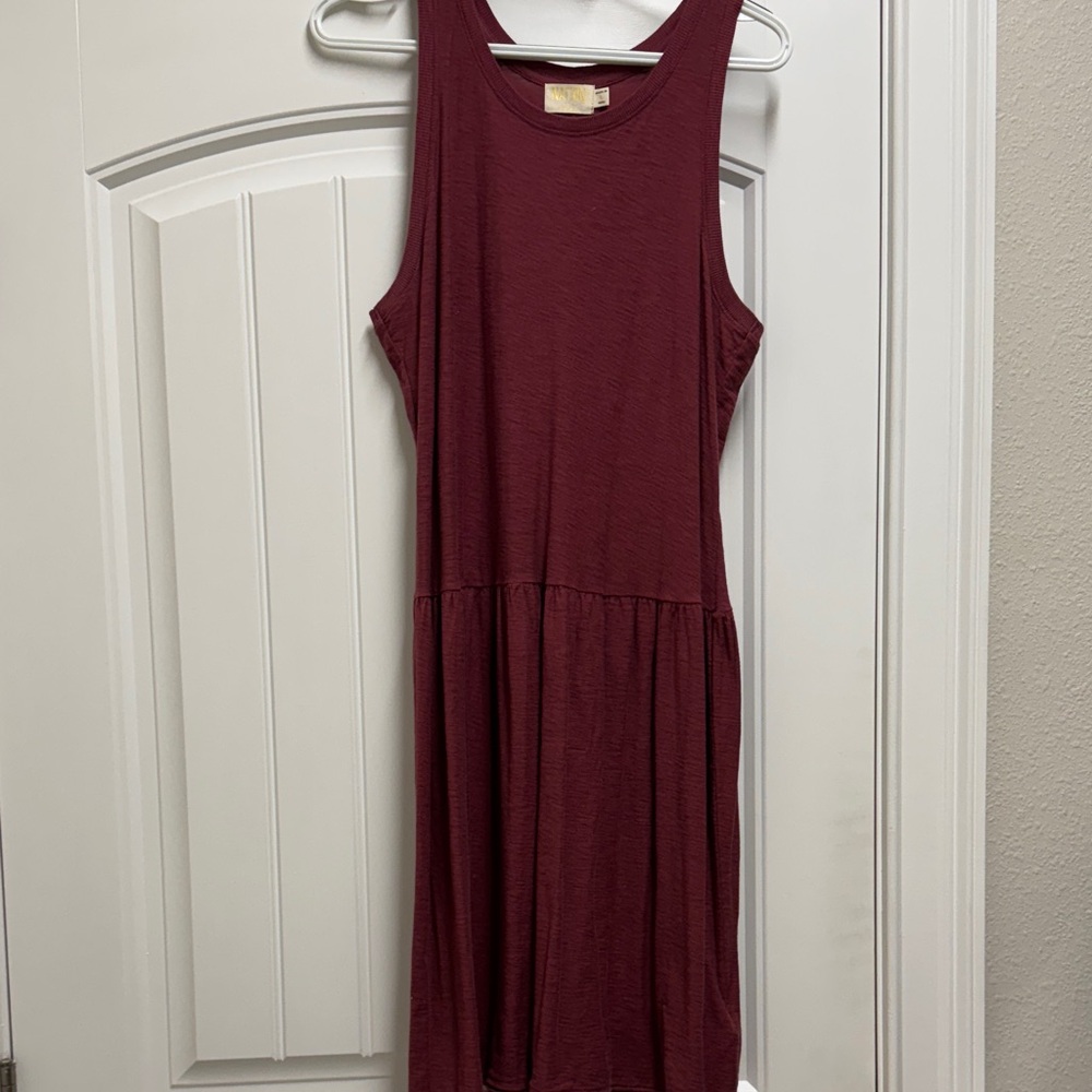 Nation LTD Burgundy Mini Dress